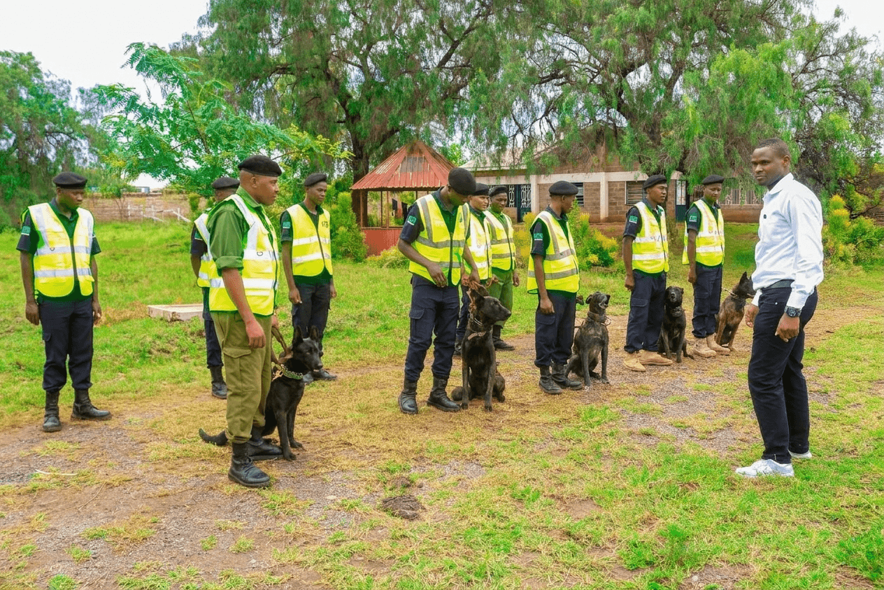 Professional manned security personnel