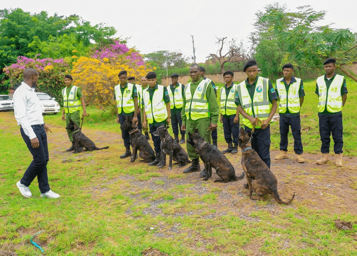 Dream Peak K9 security personnel